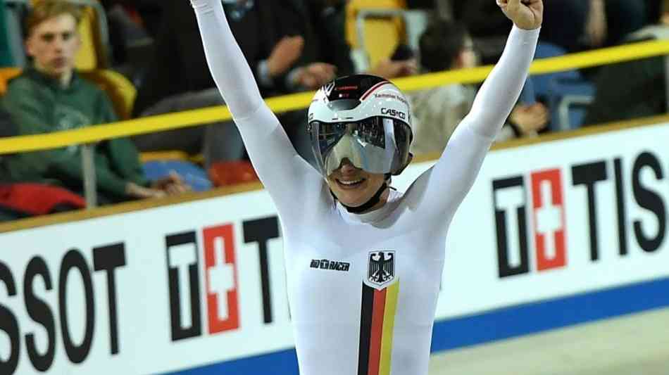 Bahnrad-WM: Miriam Welte holt Zeitfahr-Gold - Levy verpasst Bronze
