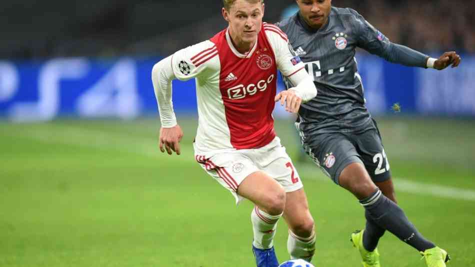 Fussball: Barca holt Ajax-Star de Jong für 75 Millionen Euro Ablöse