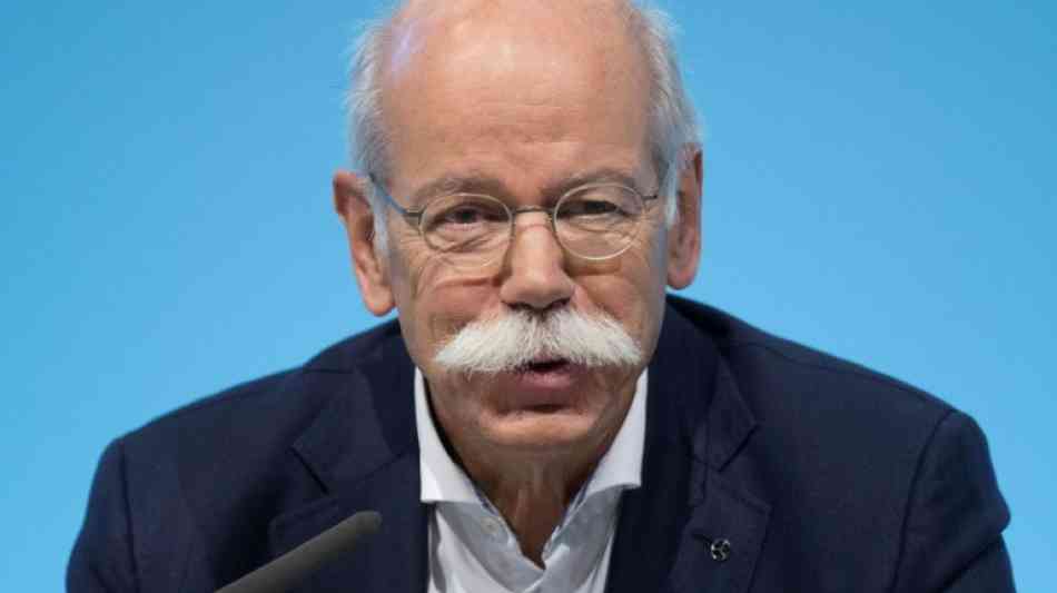 Daimler-Chef Zetsche stößt an Gehaltsdeckel des Autokonzerns