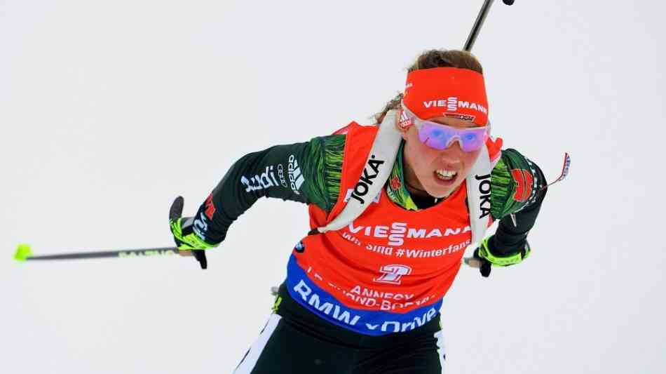 Biathlon: Dahlmeier und Hildebrand verpassen Podest in Verfolgung