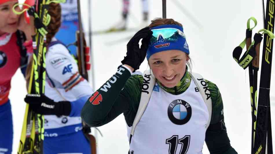 Biathlon: Preuß muss sich nur Kuzmina geschlagen geben