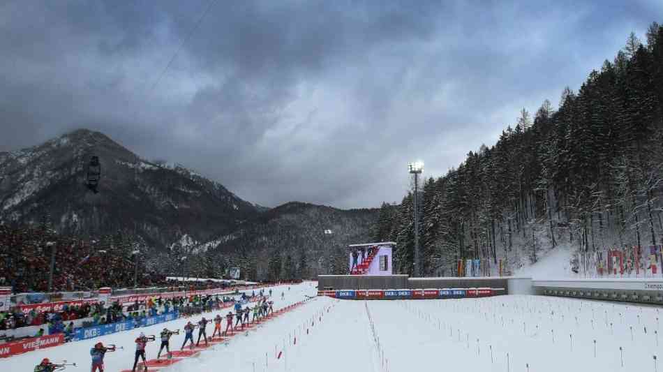 Wintersport - Biathlon-Weltcup in Ruhpolding: Rennen finden statt