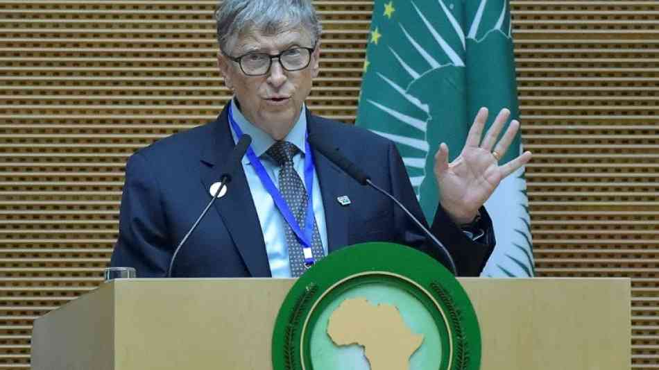 Bill Gates im Kampf für Gesundheitsversorgung für alle optimistisch