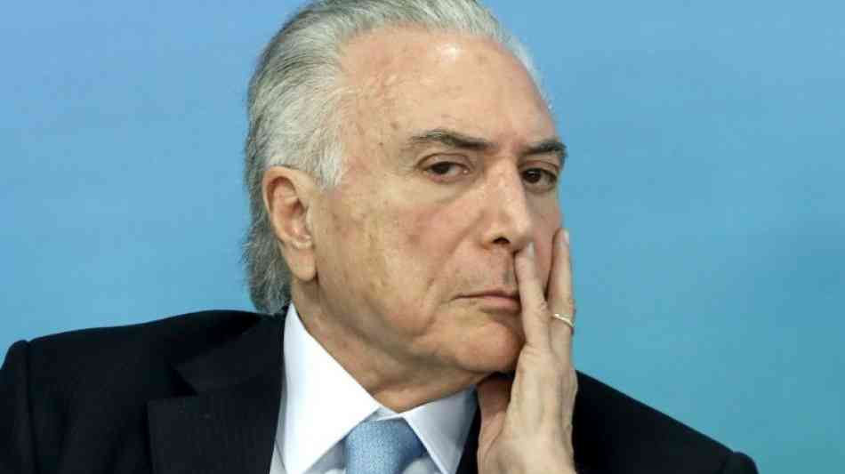 Brasilianische Rentenkasse verlangt von Staatschef Temer Lebensbeweis