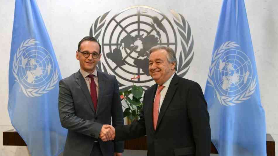 USA: Bundesaußenminister Heiko Maas erneut bei der UNO in New York