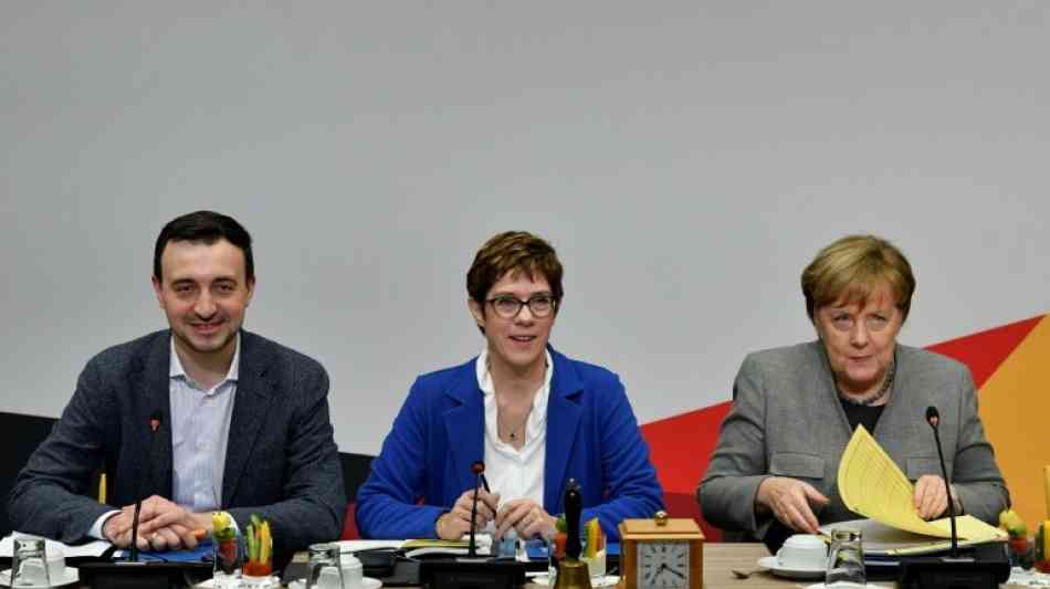 CDU-Bundesvorstand bereitet sich in Klausurtagung auf Wahljahr 2019 vor