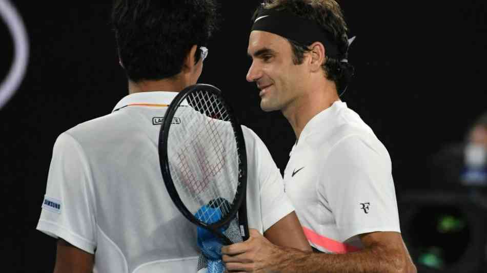 Chung gibt auf: Federer im Finale der Australian Open gegen Cilic