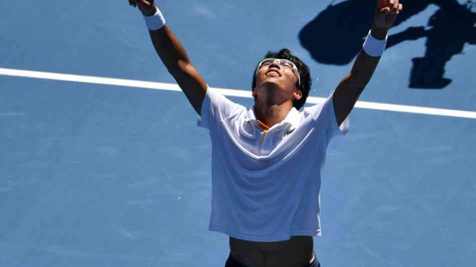 Tennis: Chung nach Sieg über Sandgren im Halbfinale von Melbourne