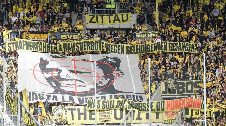 DFB-Sportgericht verhängt Auswärtsbann auf Bewährung gegen Dortmund (BVB)