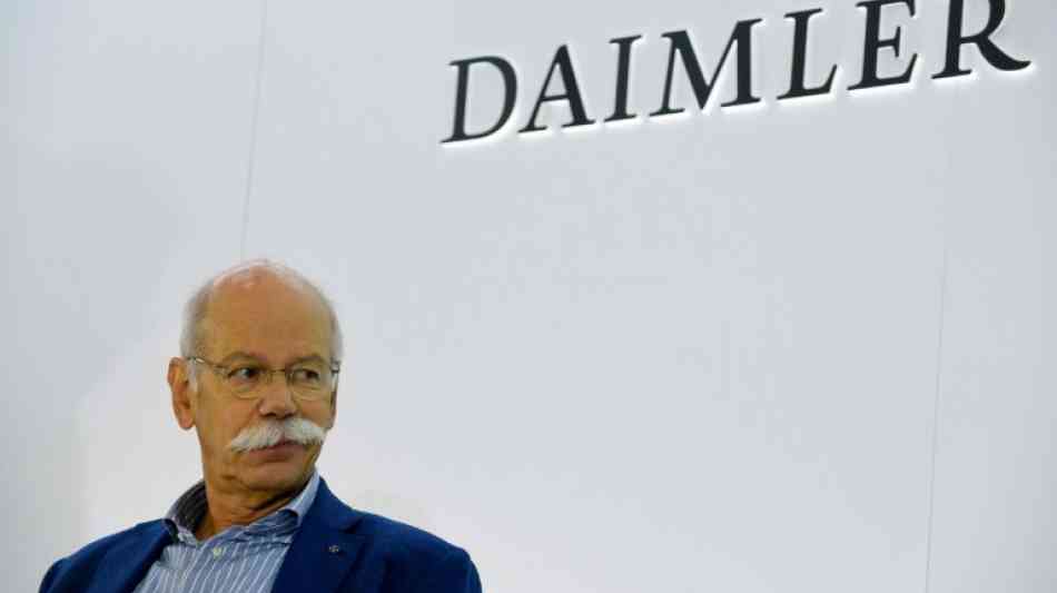 Daimler-Chef Zetsche sagt: "Dieselmotoren haben noch eine Zukunft"