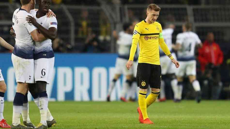 Fusball: Das große Wunder bleibt aus: Dortmund scheitert an Tottenham