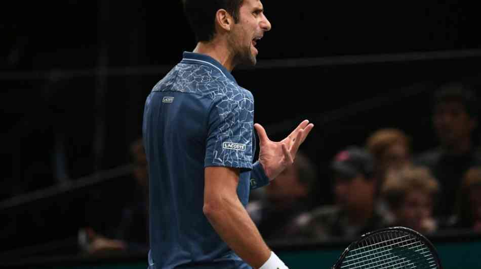 Tennis: Djokovics Serie reißt - Chatschanow triumphiert in Paris