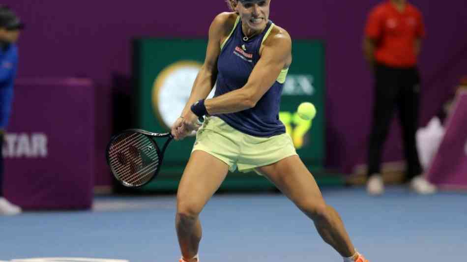 Tennis - Doha: Aus für deutsche Spieler Angelique Kerber und Julia Görges