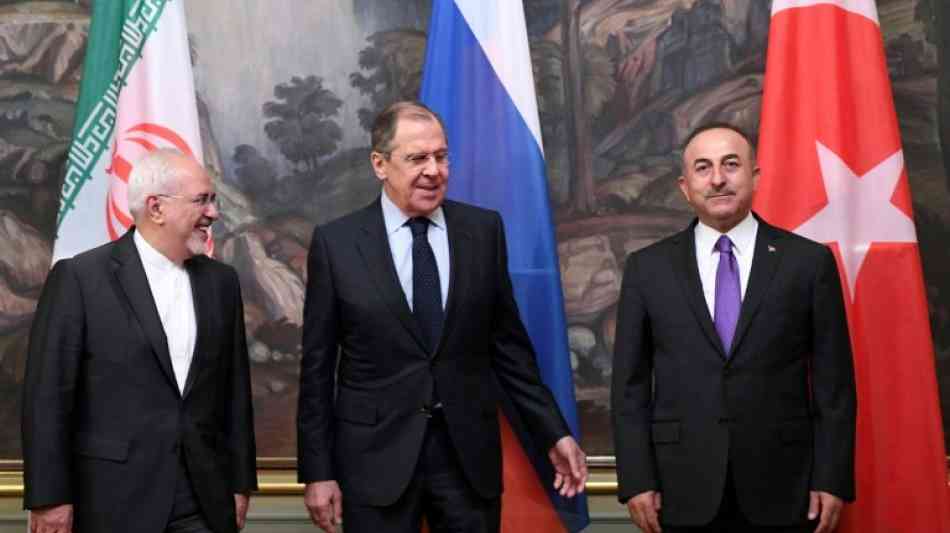 Dreier-Gespräche zum Syrien-Konflikt in Moskau begonnen