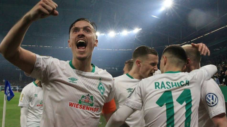 Dritter Saisonsieg gegen Schalke: Werder im Pokal-Halbfinale