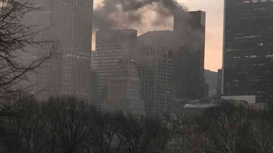 USA: Ein Schwerverletzter bei Brand im Trump Tower in New York