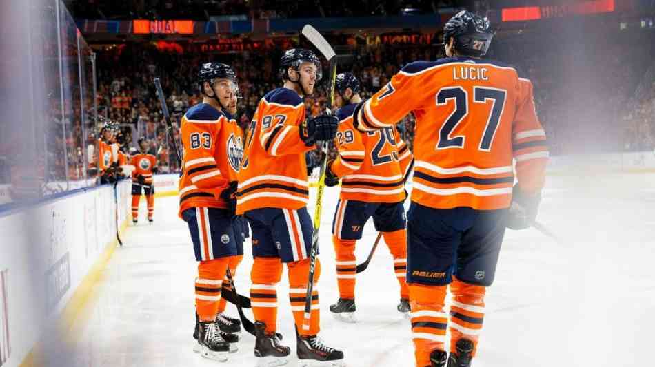 Eishockey: Leon Draisaitls Edmonton Oilers gewinnen Penalty-Krimi