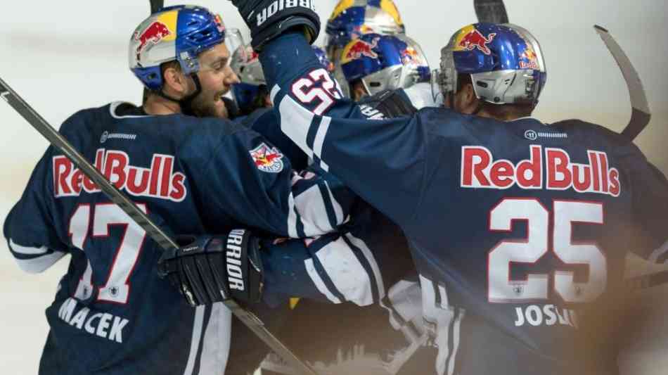 Eishockey: EHC Red Bull München gelingt Meister-Hattrick