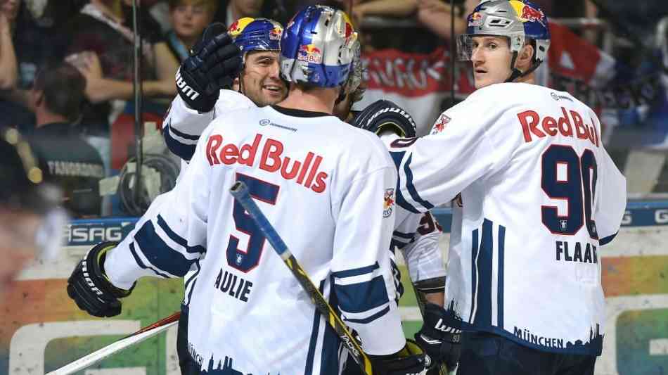 Eishockey: Titelverteidiger Red Bull München gleicht DEL-Finalserie aus