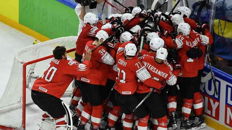 WM: Schweizer Eishockey-Überflieger greifen sensationell nach Gold