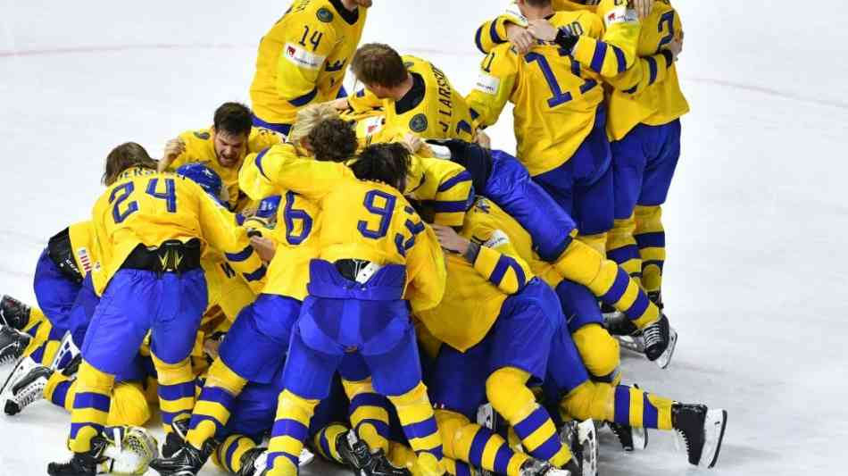 Elfter WM-Titel: Schweden stoppt Schweizer Eishockey-Überflieger 