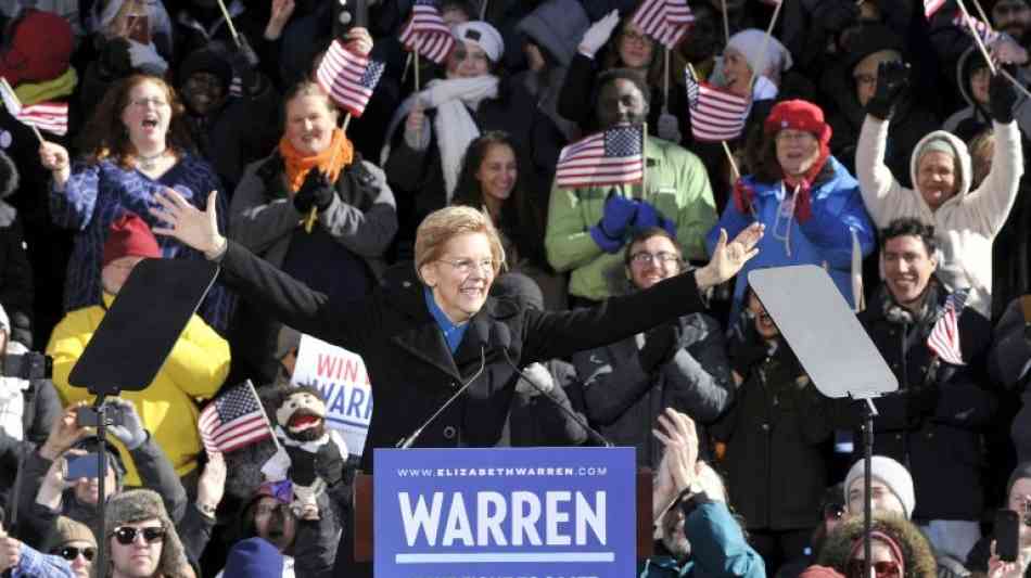 Elizabeth Warren bewirbt sich offiziell um US-Präsidentschaftskandidatur