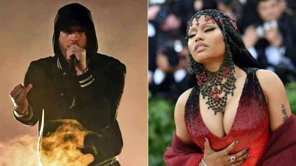 Eminem nährt Spekulationen um Liebesaffäre mit Nicki Minaj