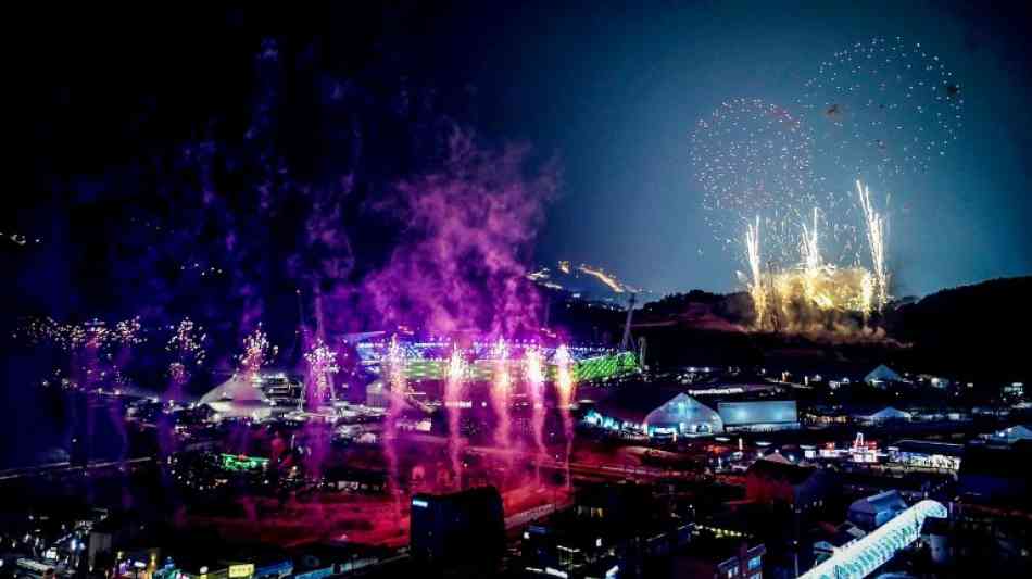 Olympischen Winterspiele 2018 in Pyeongchang sind eröffnet