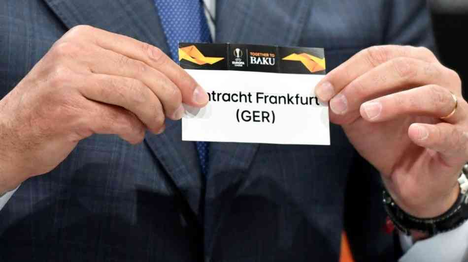 Europa League: Frankfurt im Achtelfinale gegen Inter Mailand