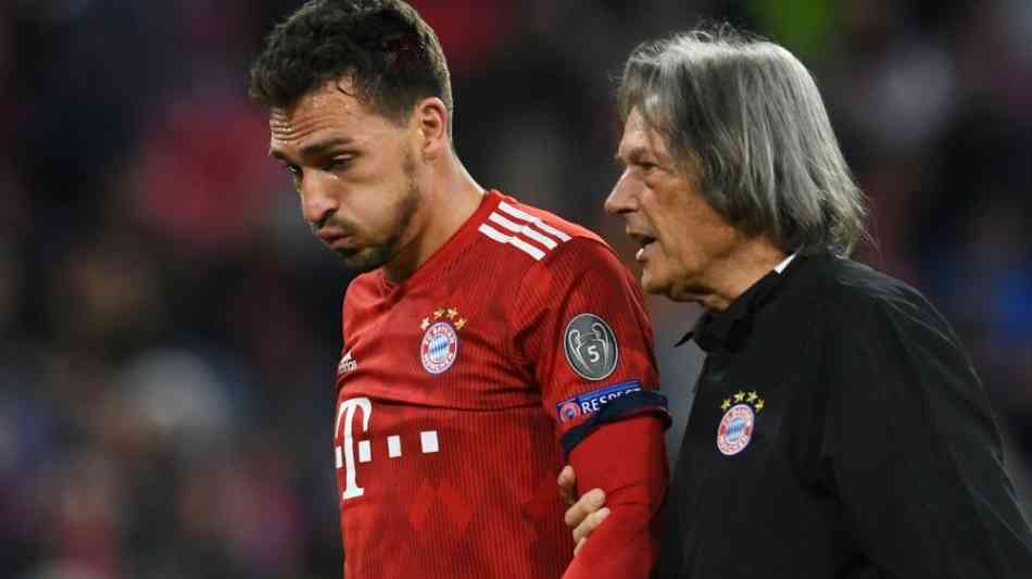 Fussball - FC Bayern: Nationalspieler Mats Hummels mit Kopfverletzung