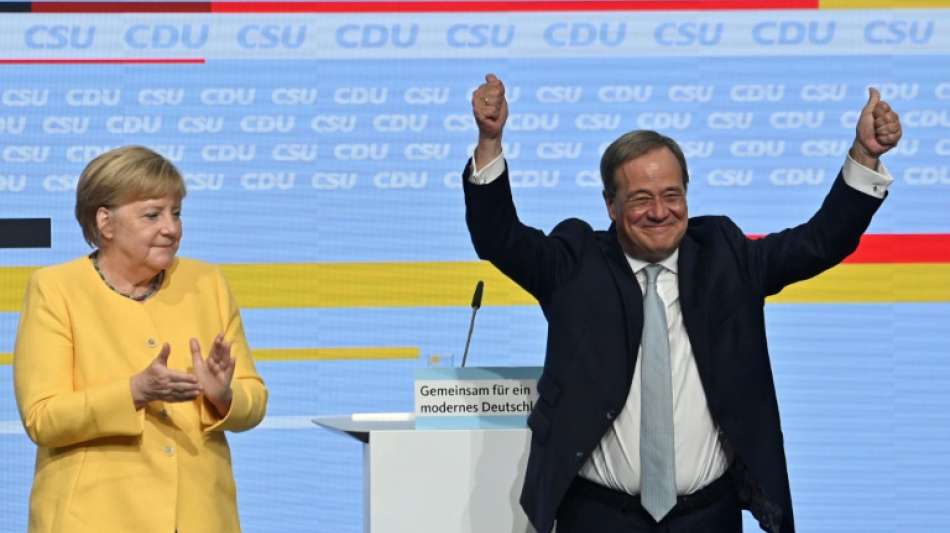 Union startet in Wahlkampffinale - Laschet warnt vor Linksruck