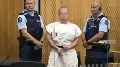 Angreifer von Christchurch plädiert vor Gericht auf nicht schuldig