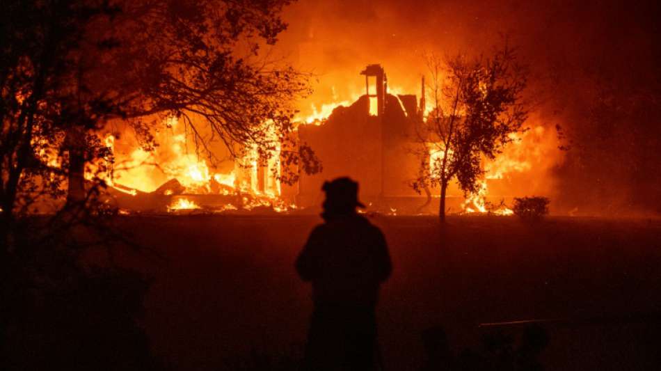 USA: Hunderte Busch- und Waldbrände wüten in Kalifornien 