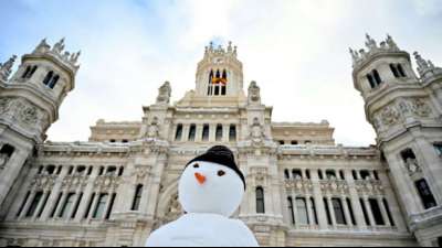 Winter hält Madrid weiter fest im Griff
