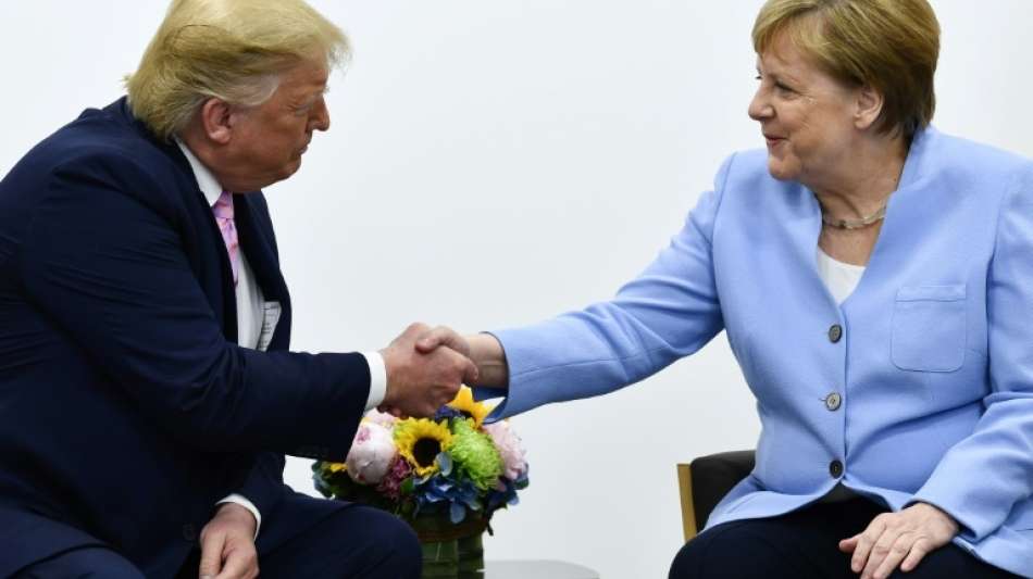 Trump lobt Merkel als "fantastische Frau"