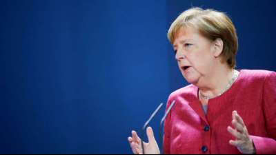 Merkel mahnt Respekt für Corona-Schutzregeln an