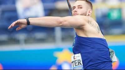 "Diffuse Muskelverletzung": Zwangspause f&uuml;r Speer-Ass Vetter - Olympia nicht in Gefahr