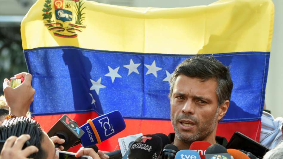 Venezolanischer Oppositionspolitiker López nach Flucht in Madrid angekommen