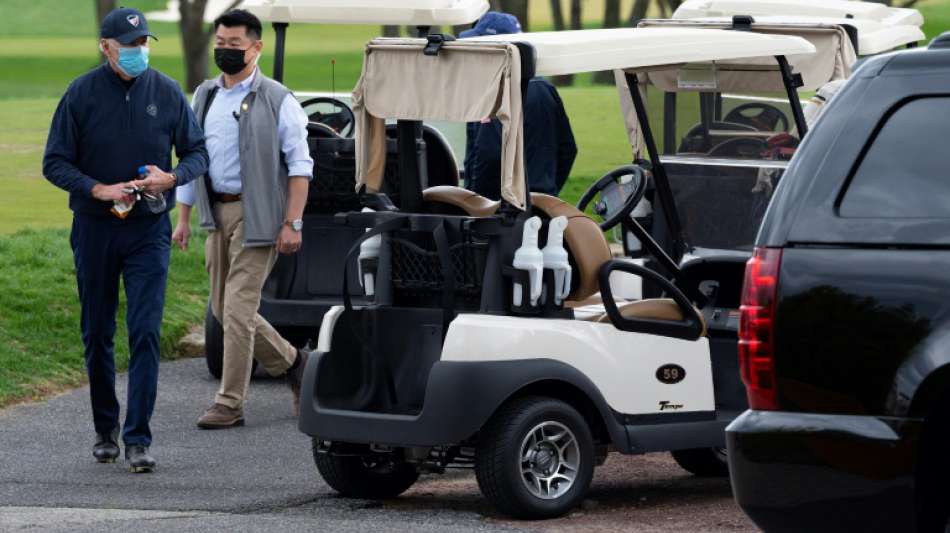 Biden spielt erstmals seit Amtsantritt Golf