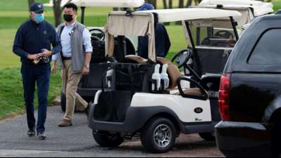 Biden spielt erstmals seit Amtsantritt Golf