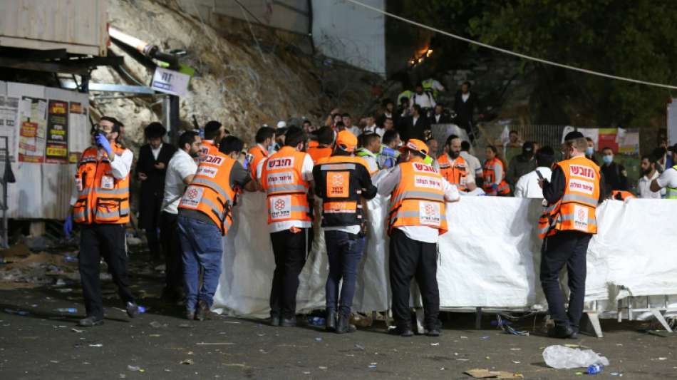 44 Tote: Massenpanik bei religi&ouml;sem Fest in Israel