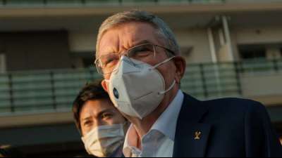 Bach bekr&auml;ftigt: Tokio-Spiele starten wie geplant am 23. Juli