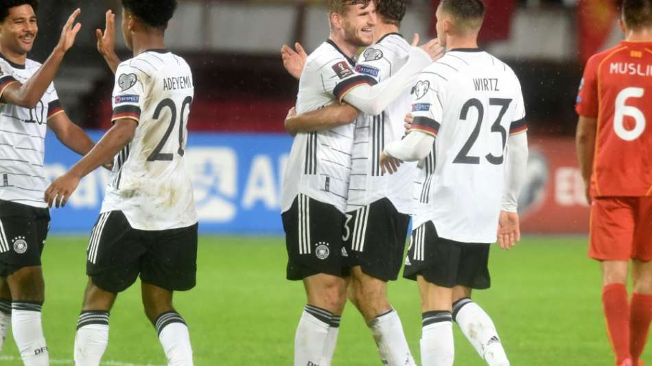 Fußball: Deutsche Nationalmannschaft löst WM-Ticket