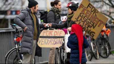 Verfassungsschutz: Starkes "Werben der AfD" um Corona-Kritiker