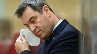 S&ouml;der fordert Basis f&uuml;r m&ouml;gliche neue Corona-Beschr&auml;nkungen