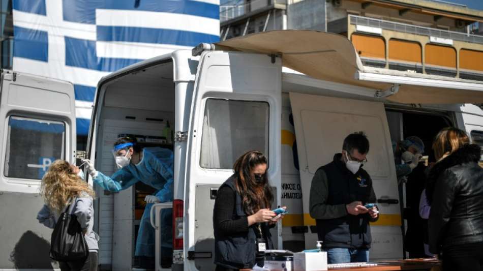 Verschärfte Corona-Testpflicht für Ungeimpfte in Griechenland