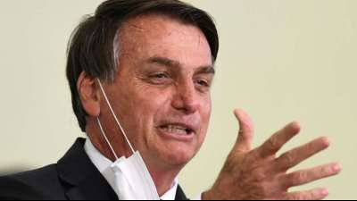 Bolsonaro muss sich Nierenstein-OP unterziehen