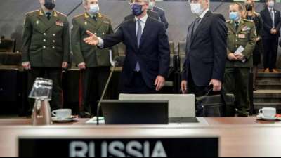 Fronten bei Nato-Russland-Rat verh&auml;rtet