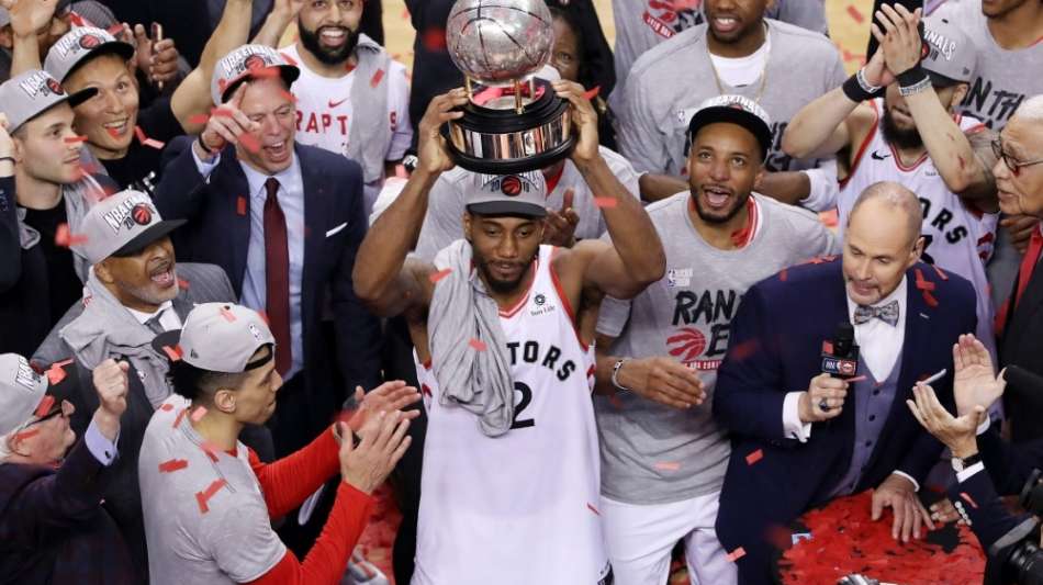 Basketball-Profiliga NBA: Toronto Raptors erstmals im Finale