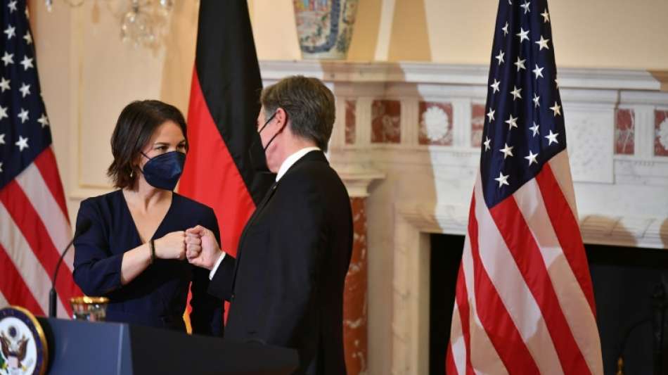 Baerbock pocht bei USA-Besuch auf Beteiligung Europas an Gespr&auml;chen mit Moskau